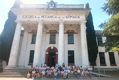 Visita a la ex ESMA