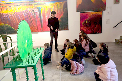 Besuch der Stiftung Nicolás García Uriburu